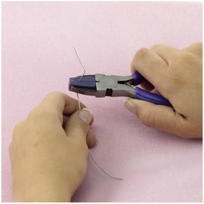 Jeweltool kleště ploché s nylonovými čelistmi