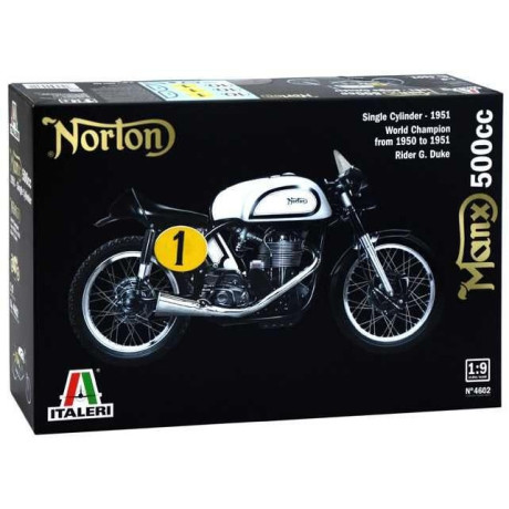 Model Kit motorka 4602 - NORTON MANX 500cc 1951 (1:9)