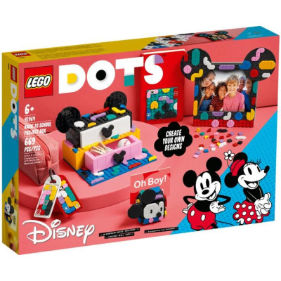 LEGO DOTs - Školní boxík Myšák Mickey a Myška Minnie