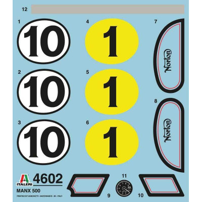 Model Kit motorka 4602 - NORTON MANX 500cc 1951 (1:9)