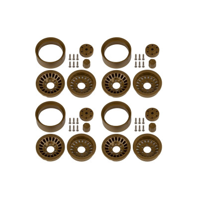 Urbine disky, 1.55", bronzové, Badlock, 4 ks.