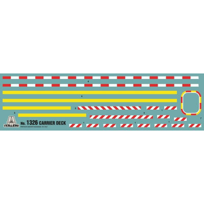 Model Kit doplňky 1326 - Carrier Desk section (1:72)