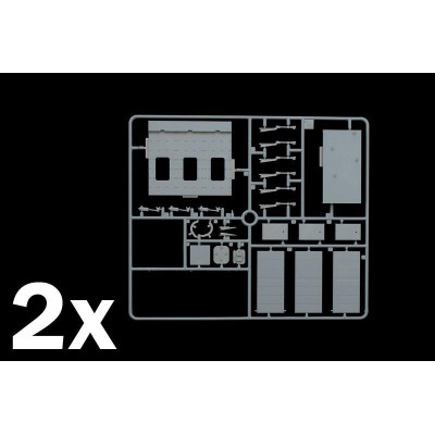 Model Kit doplňky 1326 - Carrier Desk section (1:72)