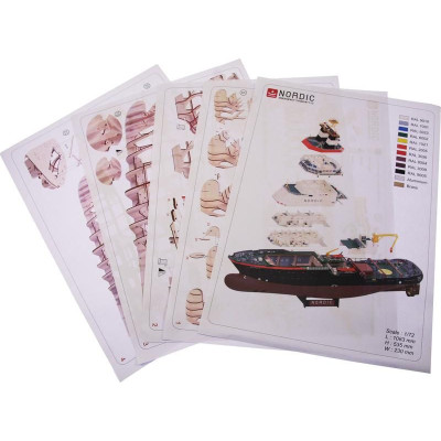 Türkmodel záchranný remorkér Nordic 1:72 kit