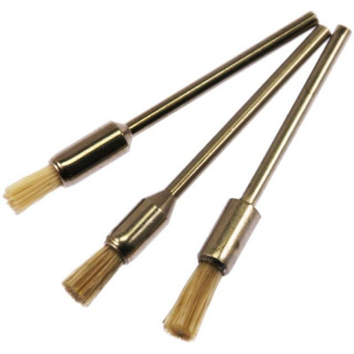 Rotacraft stopkový silonový kartáč bílý (3ks)