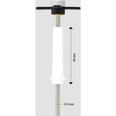 Raboesch uložení kormidla s hřídelí 4mm