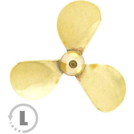 Raboesch lodní šroub tř.146 55mm M4 3-listý levý