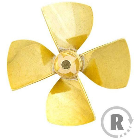 Raboesch lodní šroub tř.149 30mm M4 4-listý pravý