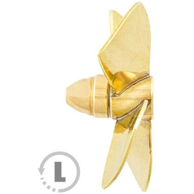 Raboesch lodní šroub tř.149 30mm M3 4-listý levý