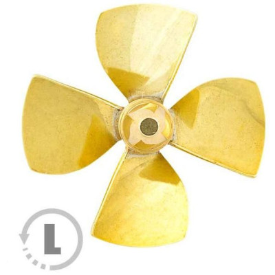 Raboesch lodní šroub tř.149 100mm M5 4-listý levý