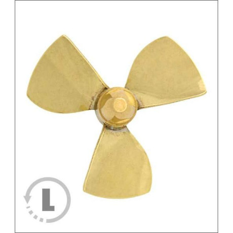 Raboesch lodní šroub tř.150 50mm M4 3-listý levý