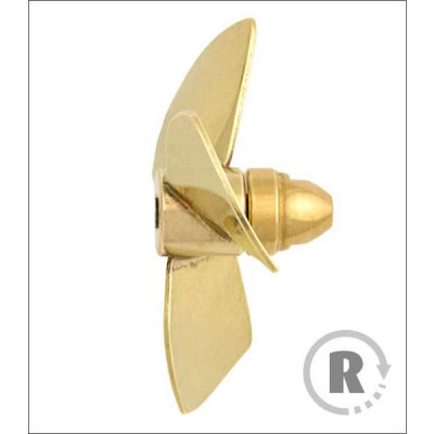 Raboesch lodní šroub tř.150 60mm M4 3-listý pravý