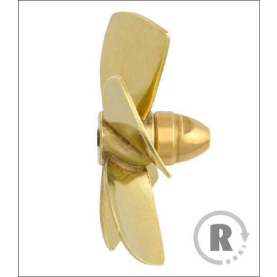 Raboesch lodní šroub tř.151 100mm M5 5-listý pravý