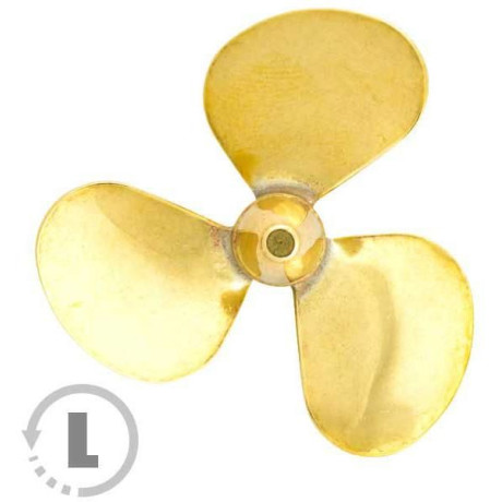 Raboesch lodní šroub tř.156 30mm M3 3-listý levý