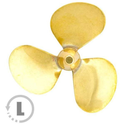 Raboesch lodní šroub tř.156 45mm M4 3-listý levý