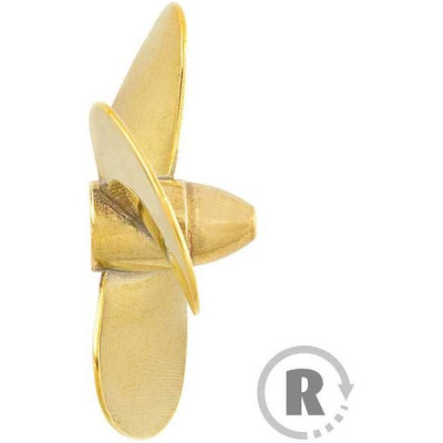 Raboesch lodní šroub tř.156 25mm M2 3-listý pravý