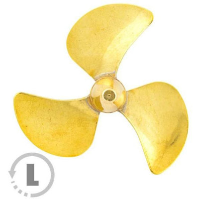 Raboesch lodní šroub tř.160 20mm M2 3-listý levý