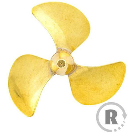 Raboesch lodní šroub tř.160 25mm M4 3-listý pravý