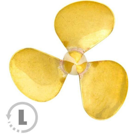 Raboesch lodní šroub tř.162 20mm M2 3-listý levý