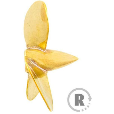 Raboesch lodní šroub tř.162 30mm M4 3-listý pravý