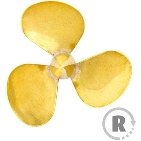 Raboesch lodní šroub tř.162 55mm M4 3-listý pravý