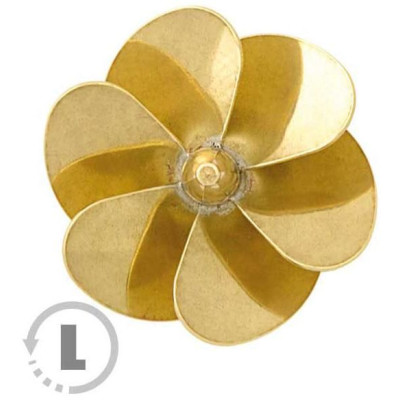 Raboesch lodní šroub tř.163 20mm M2 6-listý levý