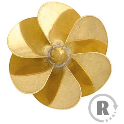 Raboesch lodní šroub tř.164 20mm M2 6-listý pravý