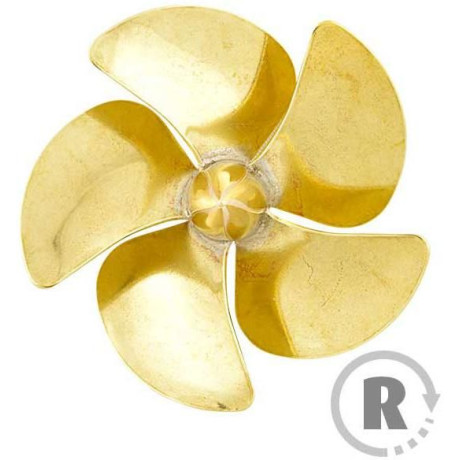 Raboesch lodní šroub tř.168 20mm M2 5-listý pravý