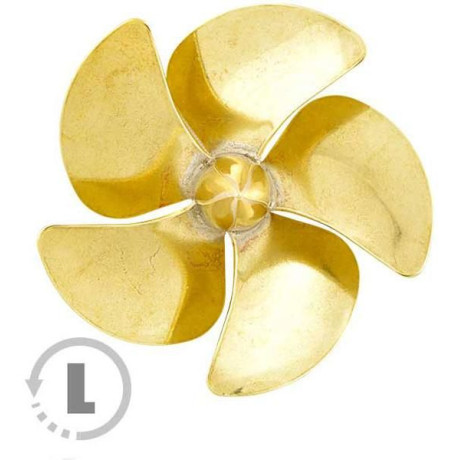 Raboesch lodní šroub tř.168 30mm M4 5-listý levý