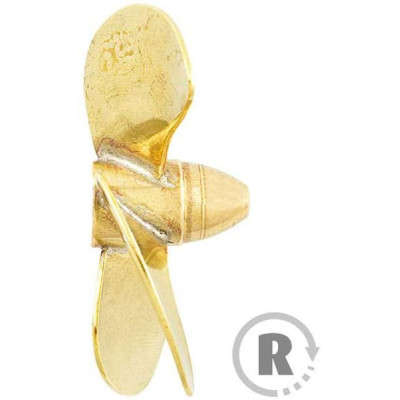 Raboesch lodní šroub tř.170 50mm M4 4-listý pravý