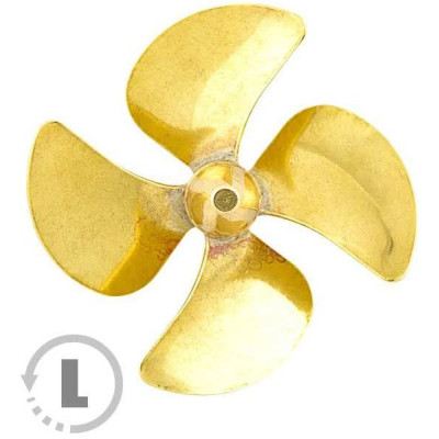 Raboesch lodní šroub tř.170 70mm M5 4-listý levý