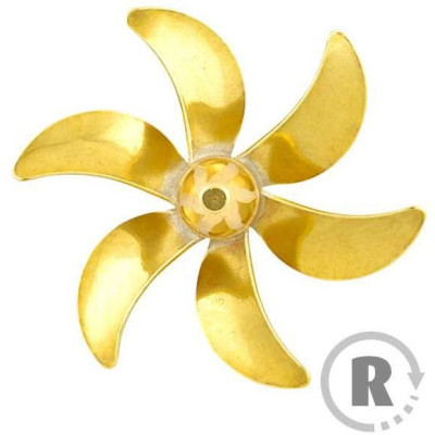 Raboesch lodní šroub tř.172 45mm M4 6-listý pravý