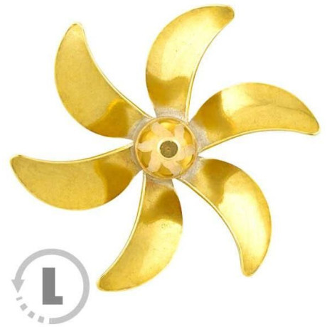 Raboesch lodní šroub tř.172 65mm M5 6-listý levý