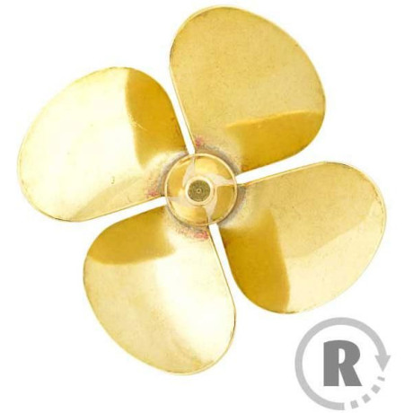 Raboesch lodní šroub tř.174 40mm M4 4-listý pravý