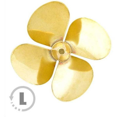 Raboesch lodní šroub tř.174 40mm M4 4-listý levý