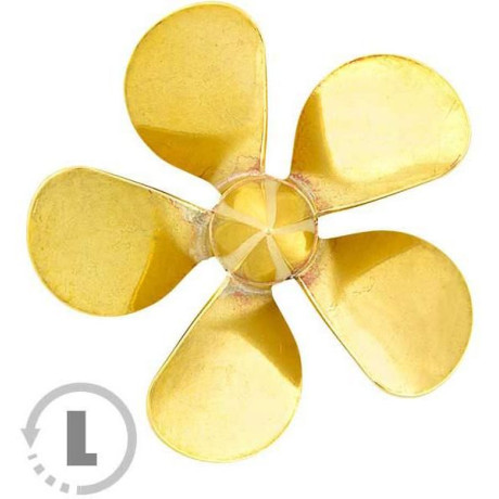 Raboesch lodní šroub tř.181 70mm M5 5-listý levý