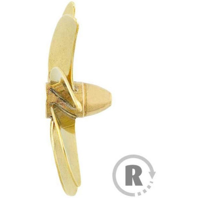 Raboesch lodní šroub tř.185 45mm M4 7-listý pravý