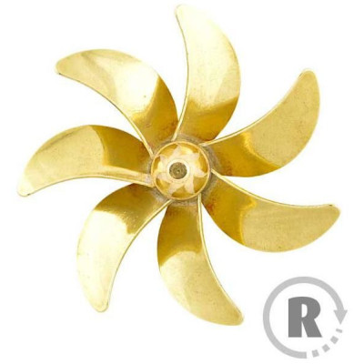 Raboesch lodní šroub tř.185 65mm M5 7-listý pravý