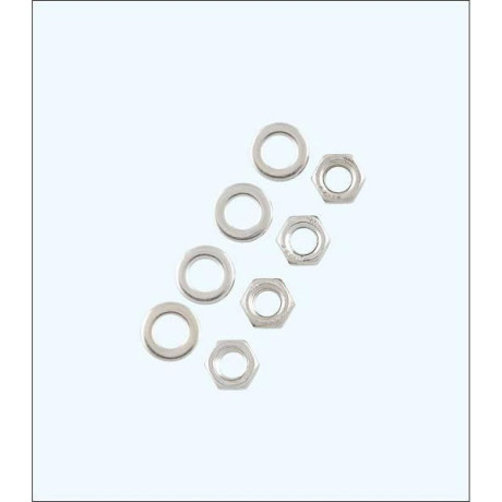 Raboesch matice M2 s podložkou nerez (4+4)