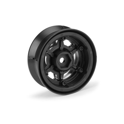 Disky Holocomb 1.9" hliníkové (2 ks.), Bead-Loc , střibrně/černé