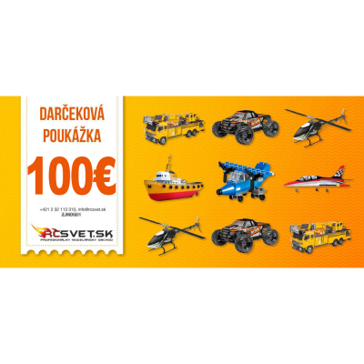 Darčeková poukážka 100