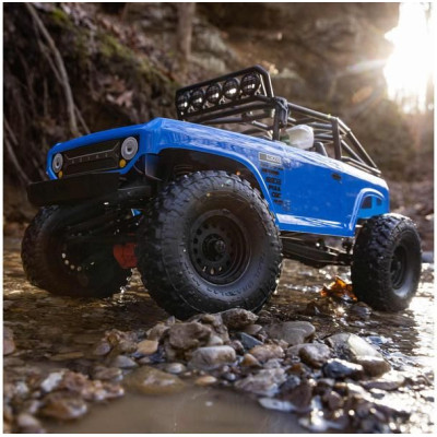 Axial SCX10 II Deadbolt 1:10 4WD RTR modrá