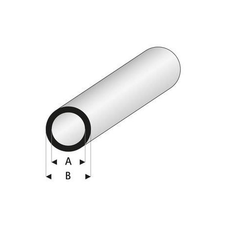 Raboesch profil ASA trubka 6x7x1000mm