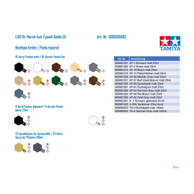 Tamiya German Horch Type 1A 1/35