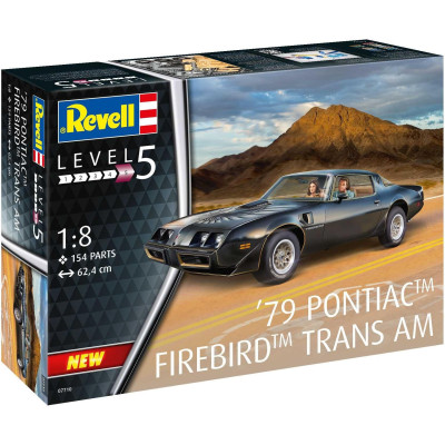 Plastic ModelKit auto 07710 - Pontiac Firebird Trans Am (1:8)