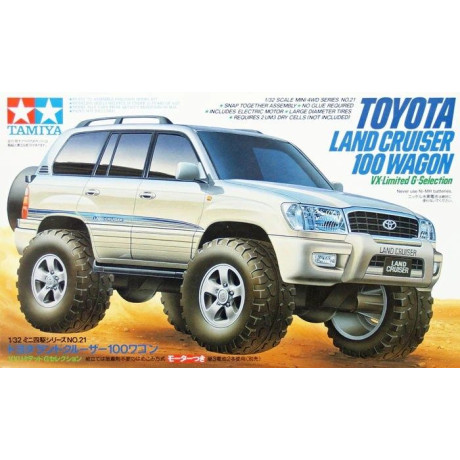 Tamiya 1:32 Mini 4WD Toyota Landcruiser 100