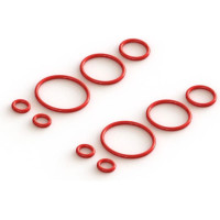 Pro-Line PowerStroke o-gyűrűk. Csere O-gyűrűk készlet két lengéscsillapító javításához.