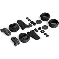 Pro-Line PowerStroke szervizkészlet. Két lengéscsillapító javításához szükséges műanyag pótalkatrész-készlet. 