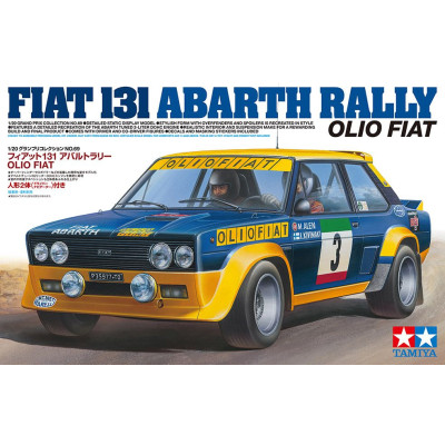 TAMIYA 1:20 Fiat 131 Abarth Rally Olio