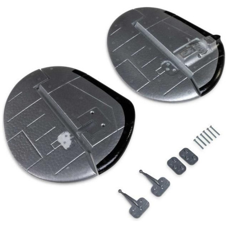 E-flite směrovka levá a pravá: Beechcraft D18 1.5m